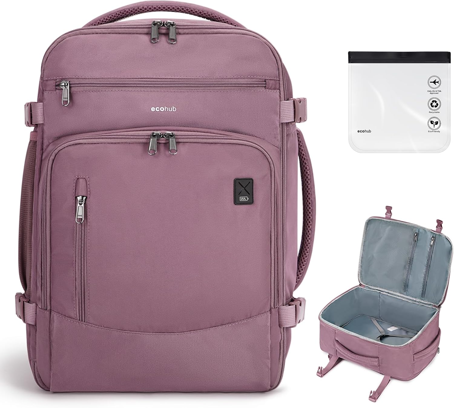 ECOHUB Travel Backpack for Women